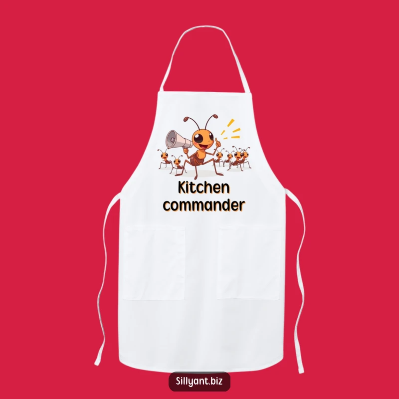 Boss Ant Apron: Direct Your Kitchen Crew, Hilarious Funny Gift