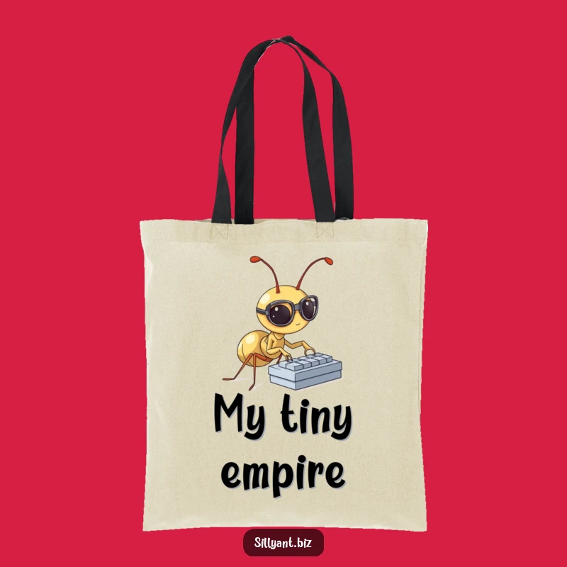Productivity Ant Tote Bag: Carry Your Work in Style, Smart Funny Gift